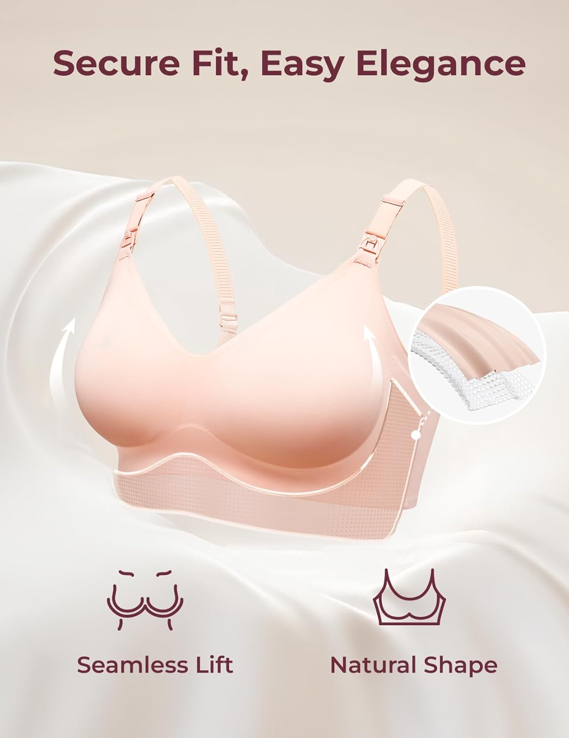 Thumbnail 1 de Momcozy Nursing Bra YN21 Ultra Comfort