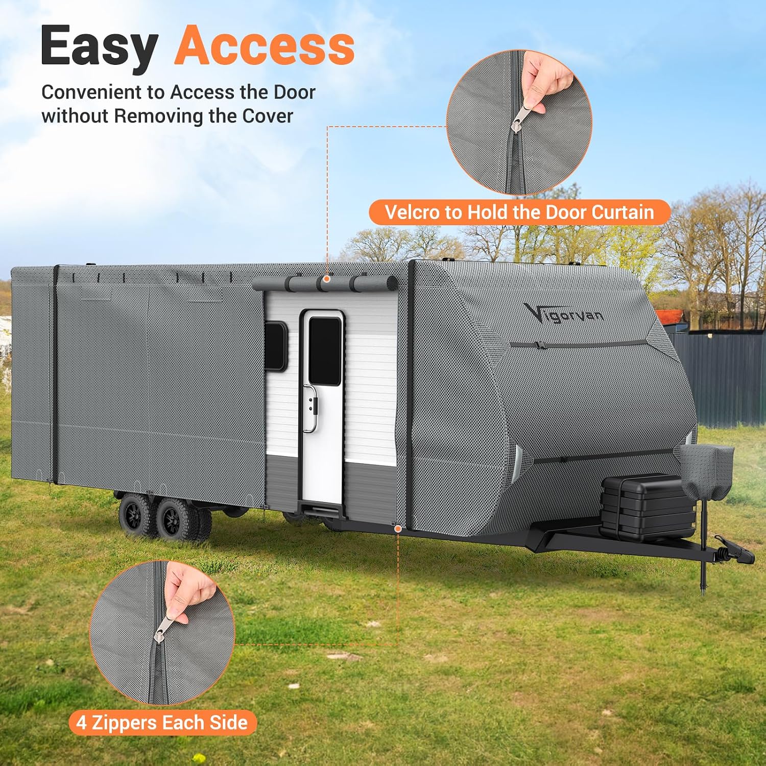 Thumbnail 5 de VIGORVAN RV cover, 27–30 ft