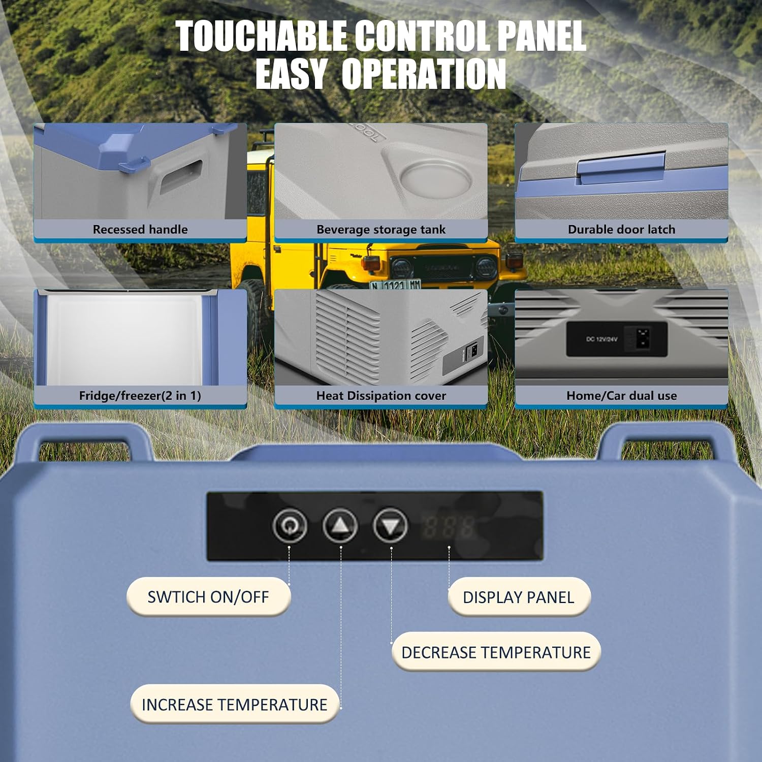 Thumbnail 3 de zcamp X9 9.8L Compressor Car Refrigerator