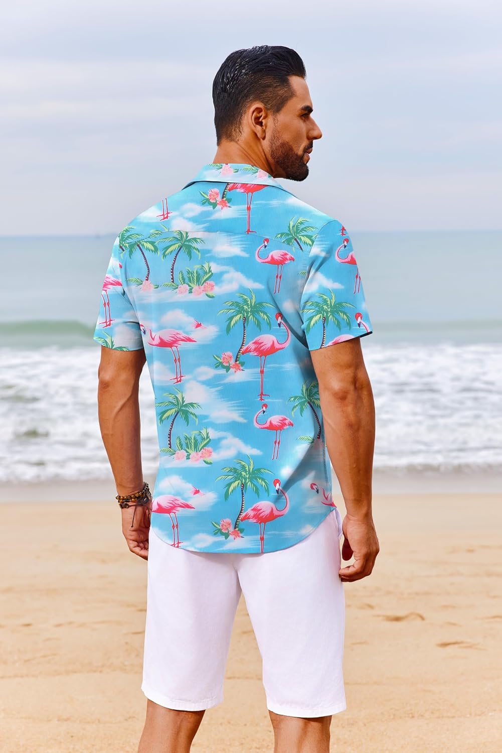 Thumbnail 3 de COOFANDY Hawaii Hemd Männer – Sommerhemd Kurzarm, Strandlook & Urlaubshawaii