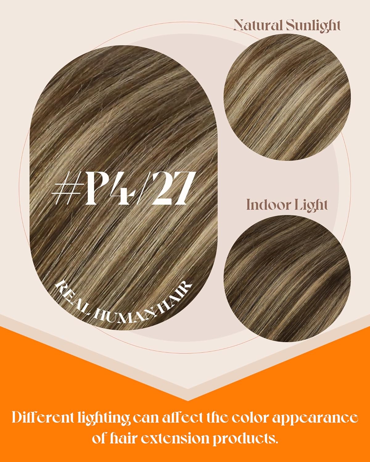 Thumbnail 4 de Sunny Hair 24 Inch I-Tip Pre-Bonded Human Hair Extensions (Cold Fusion), Brown Highlight/Blonde, 50g