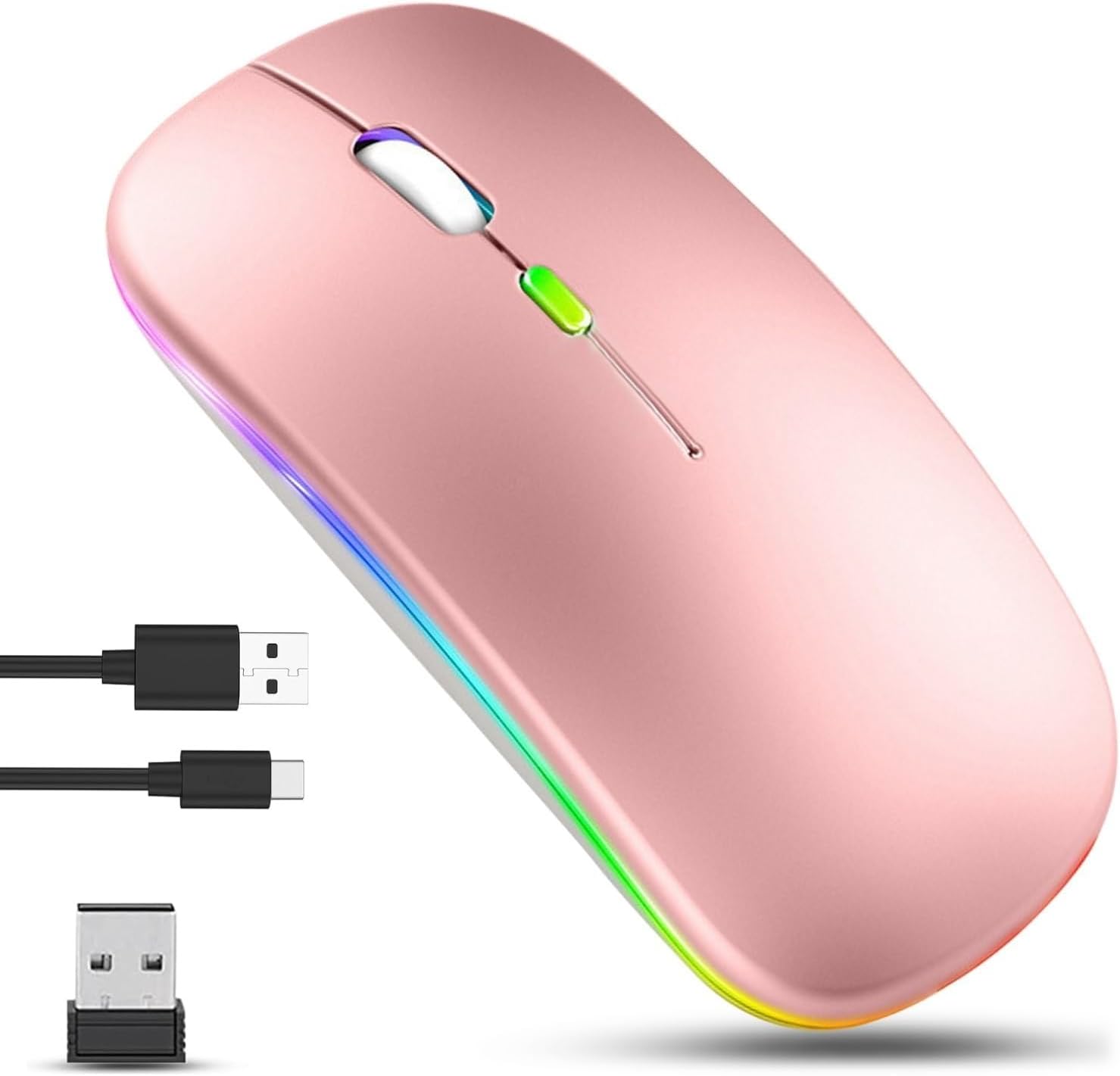 Detalle de GLOBAL TECH Wireless Bluetooth Mouse 800/1200/1600 DPI