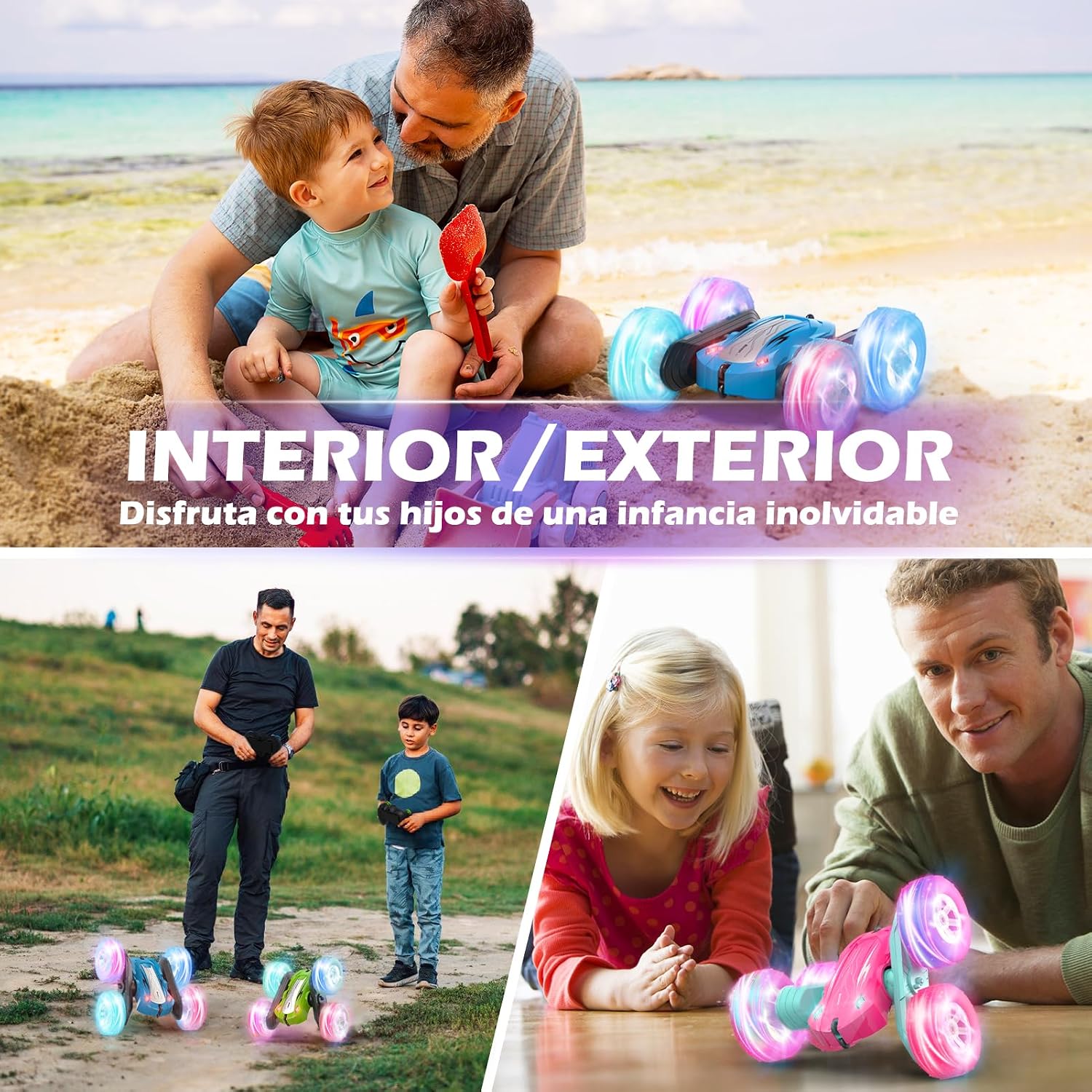 Detalle de Rodzon Remote Control Stunt Car for Kids 6+