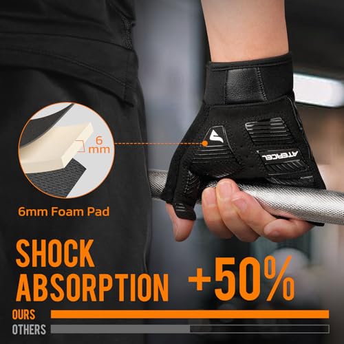 Thumbnail 2 de ATERCEL Gym Workout Gloves Lightweight grip gloves