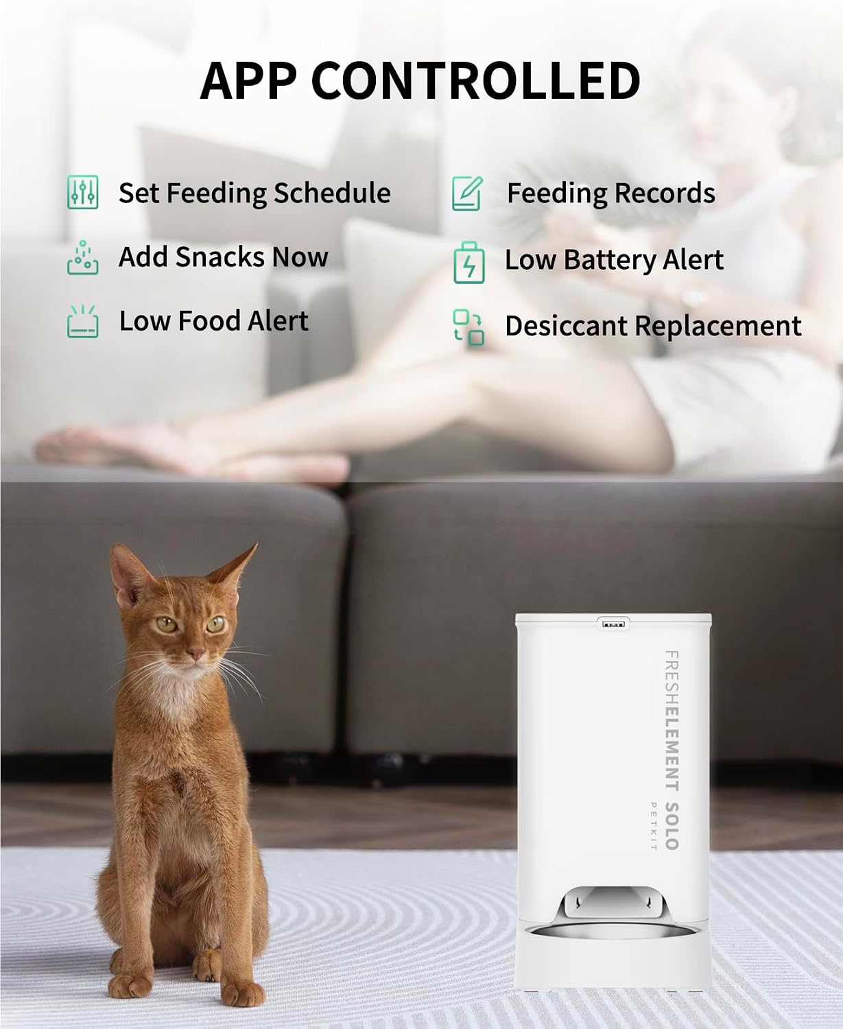 Detalle 2 de PETKIT Automatic Cat Feeder