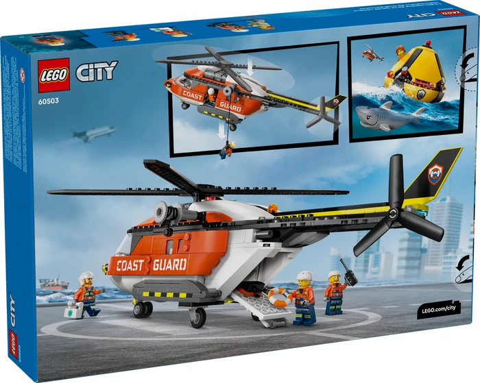 Thumbnail 7 de LEGO City Hubschrauber 60503 mit Seilwinde