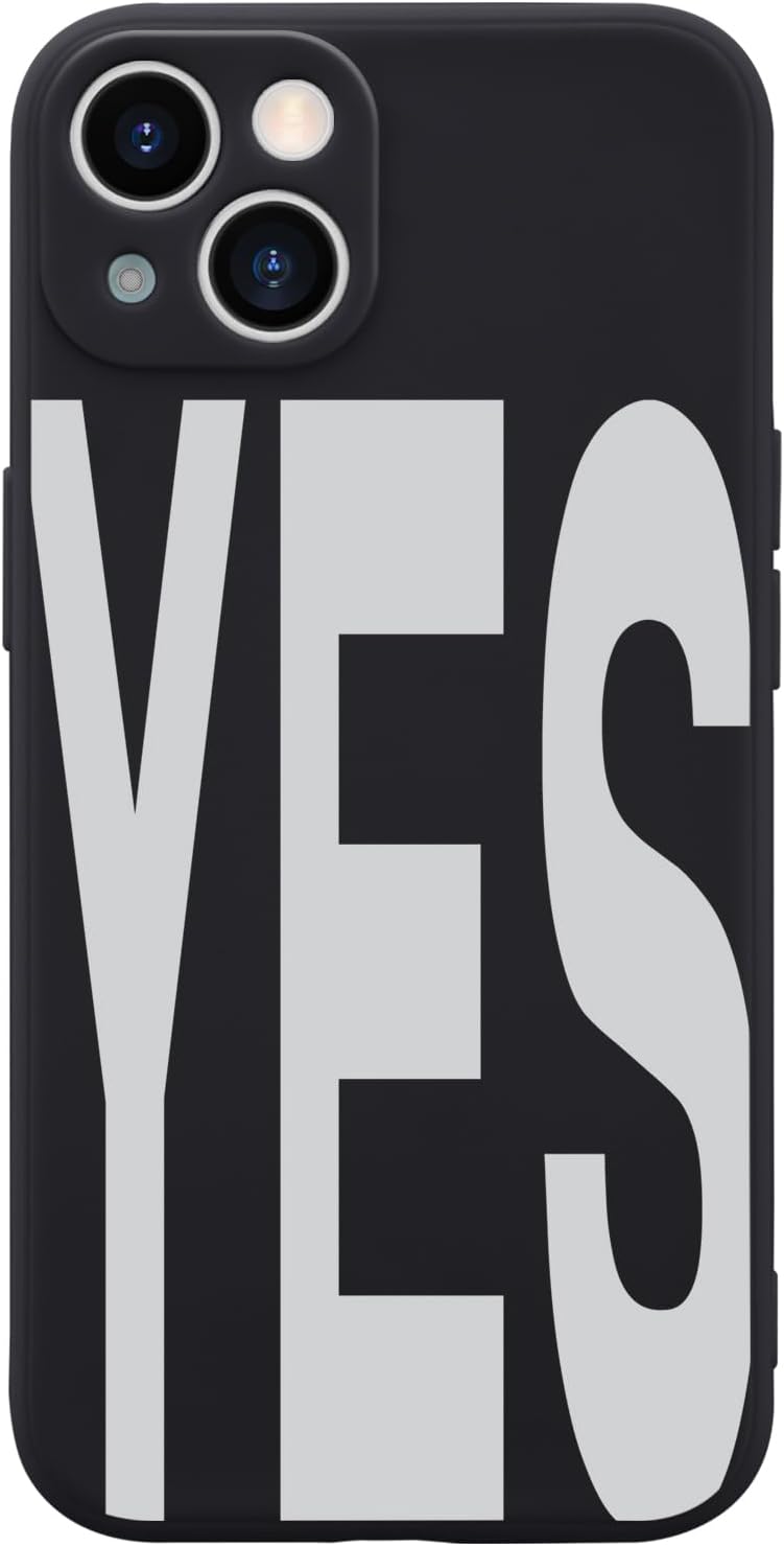 Detalle de Wihytec JJ-BGJ-IP15PM-2024338 iPhone 15 Pro Max Case, Matte Silicone with YES Design