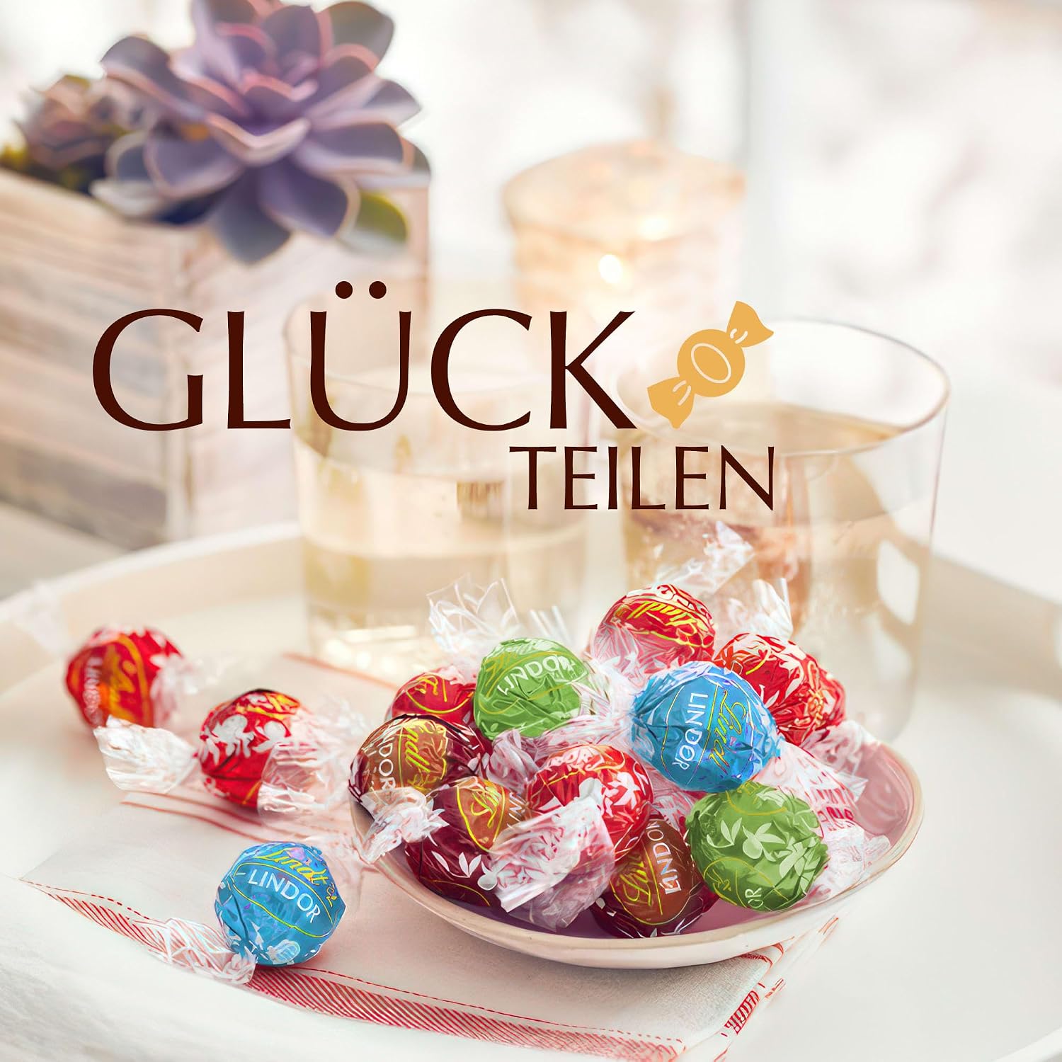Detalle de Lindt LINDOR Silber Mischung 1 kg