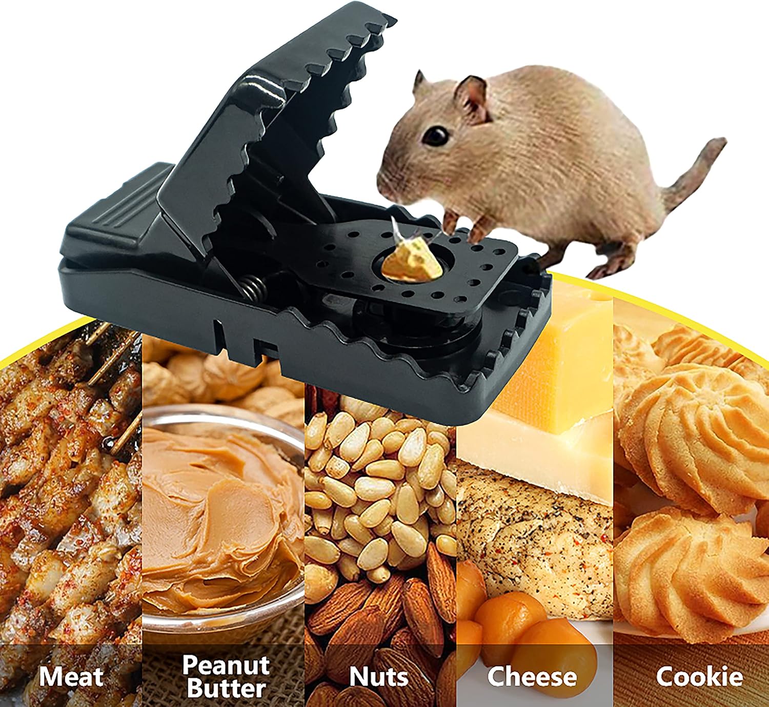 Thumbnail 2 de HOMEREVEL Reusable Mouse Trap 6-Pack
