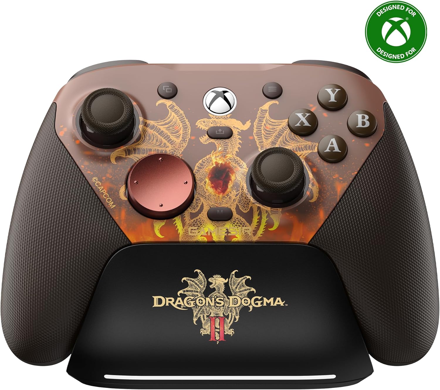 Detalle de GameSir G7 Pro Wired Xbox Controller for Series X|S Dragon’s Dogma II Edition