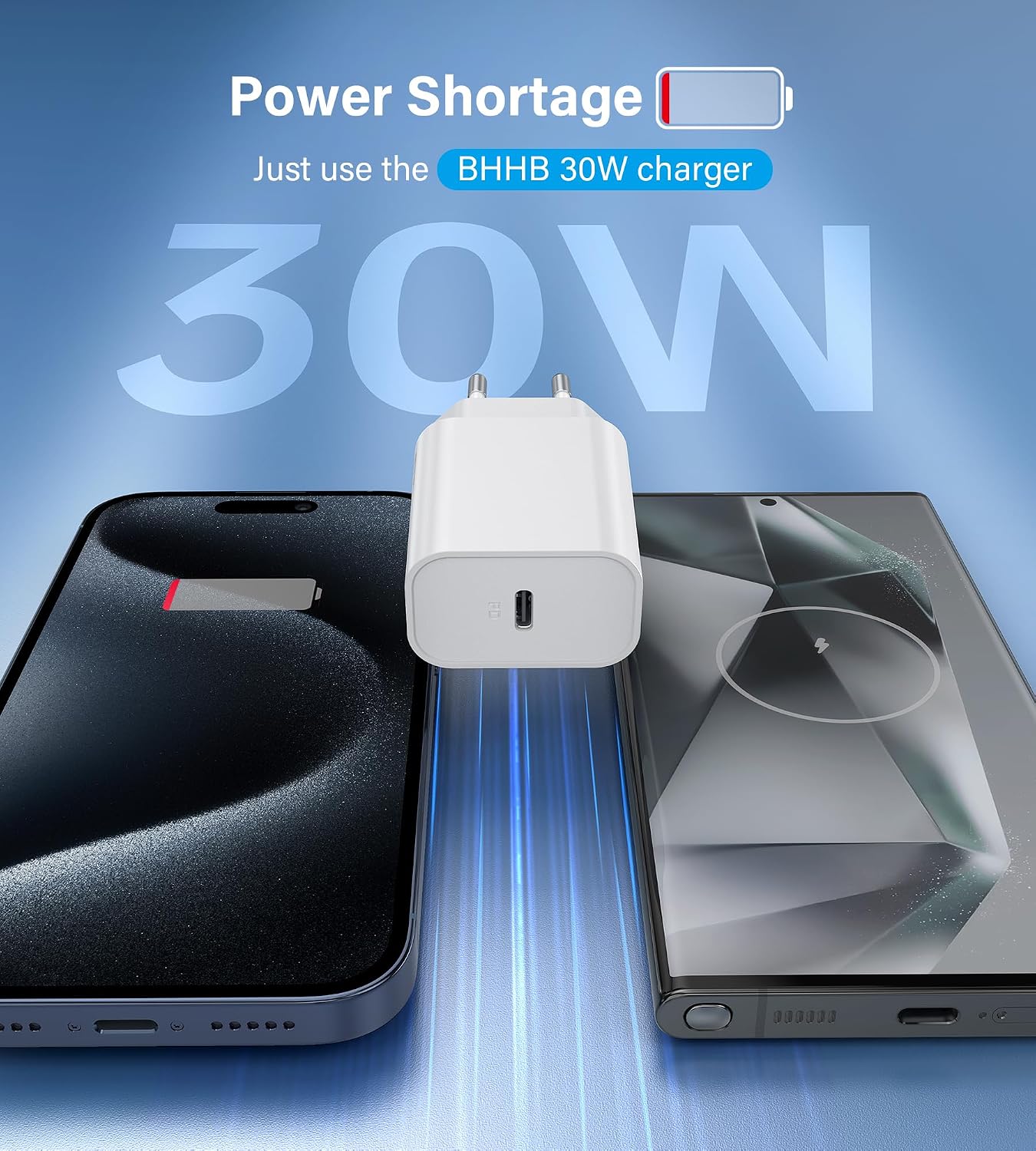 Thumbnail 1 de 30W Chargeur i-Phone PD 3.0 2-Pack