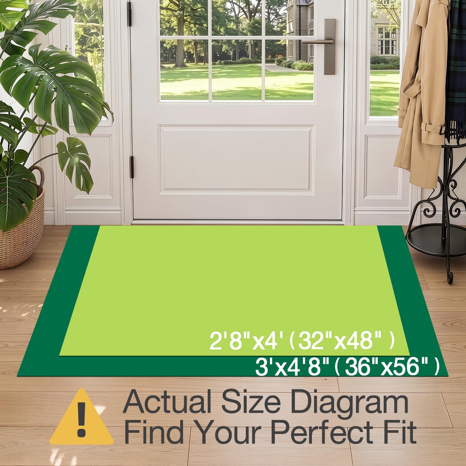 Detalle 2 de LUMI Ultra Thin Indoor Door Mat 32x48