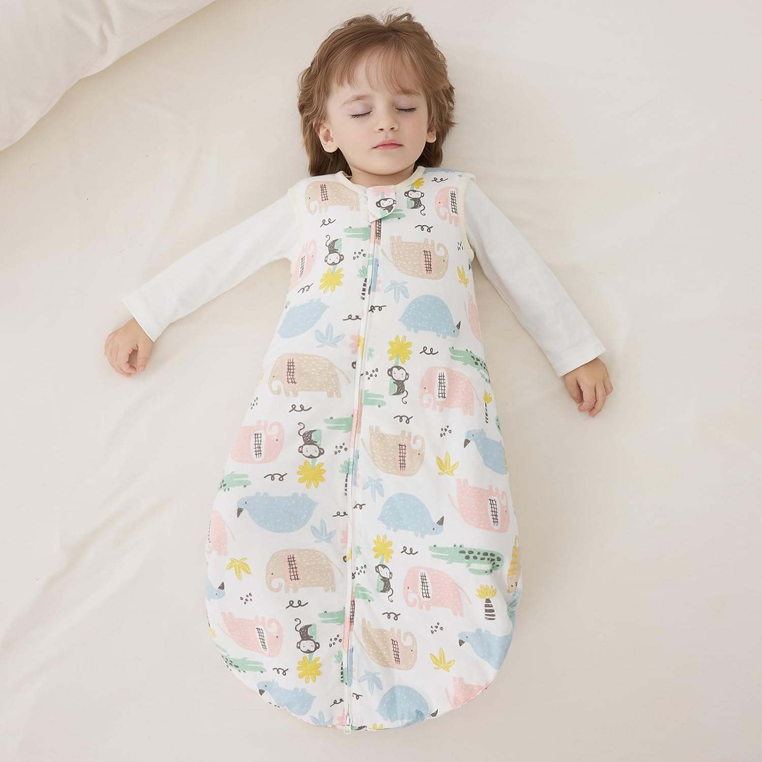 Thumbnail 6 de LULUMONKEY 1.5 Tog Baby Sleeping Bag 18-36 Months