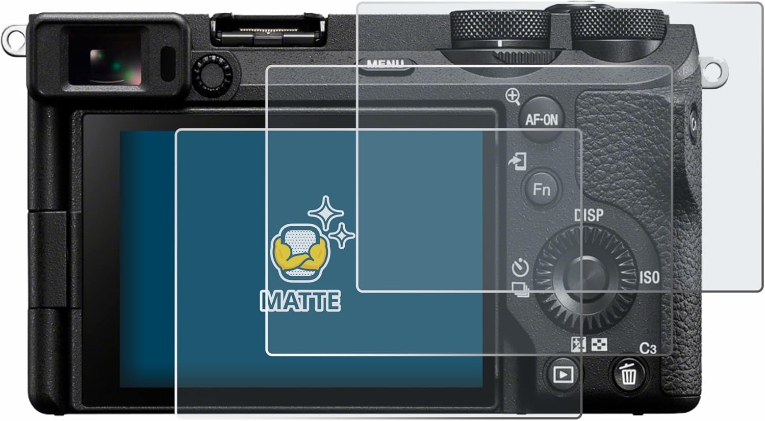 Thumbnail 1 de BROTECT Entspiegelungs-Schutzfolie für Sony Alpha 6700 – Matte Displayschutzfolie (6 Stück) mit Anti-Reflex, Anti-Fingerprint und Touch-Optimierung