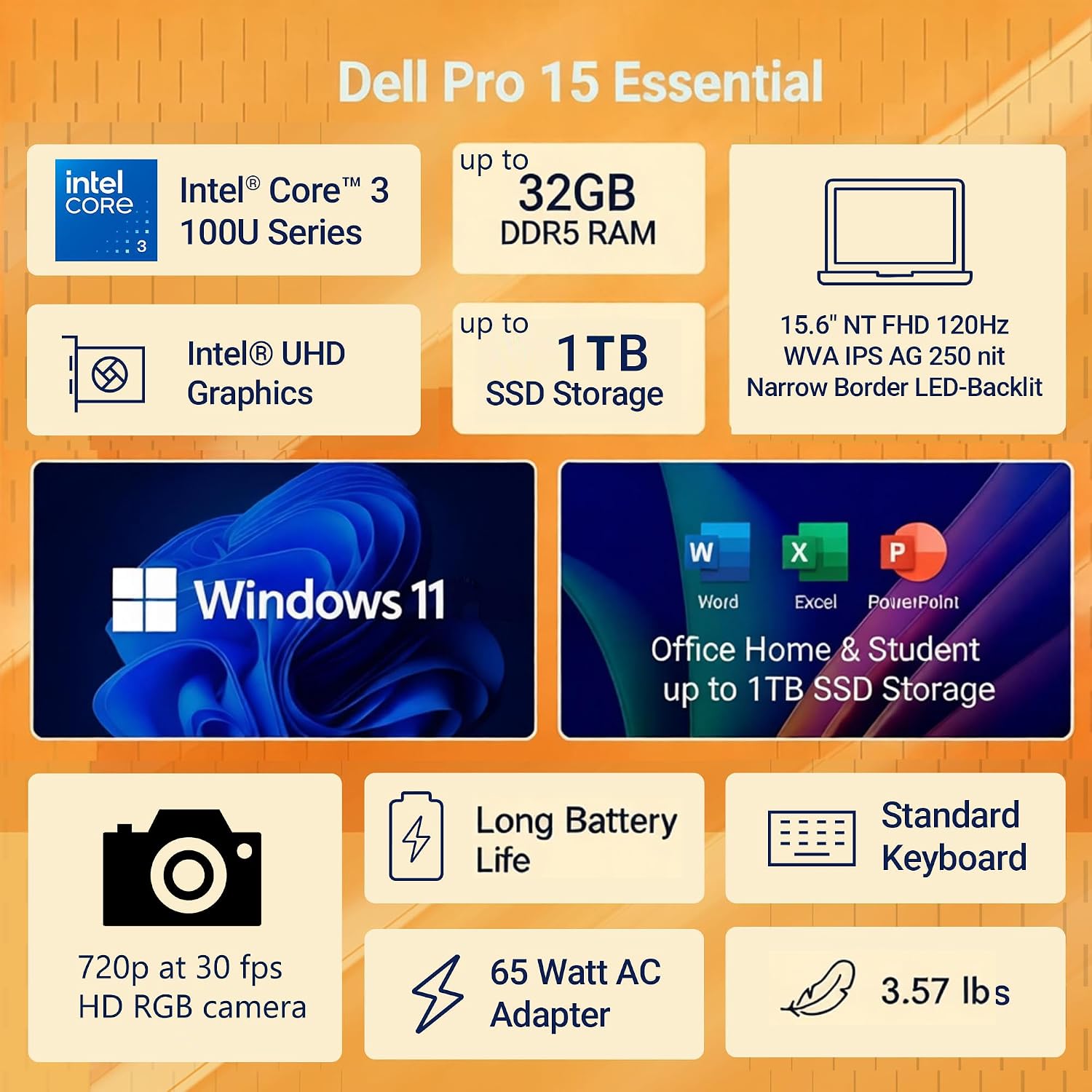 Detalle 2 de Dell business laptop with 512GB SSD