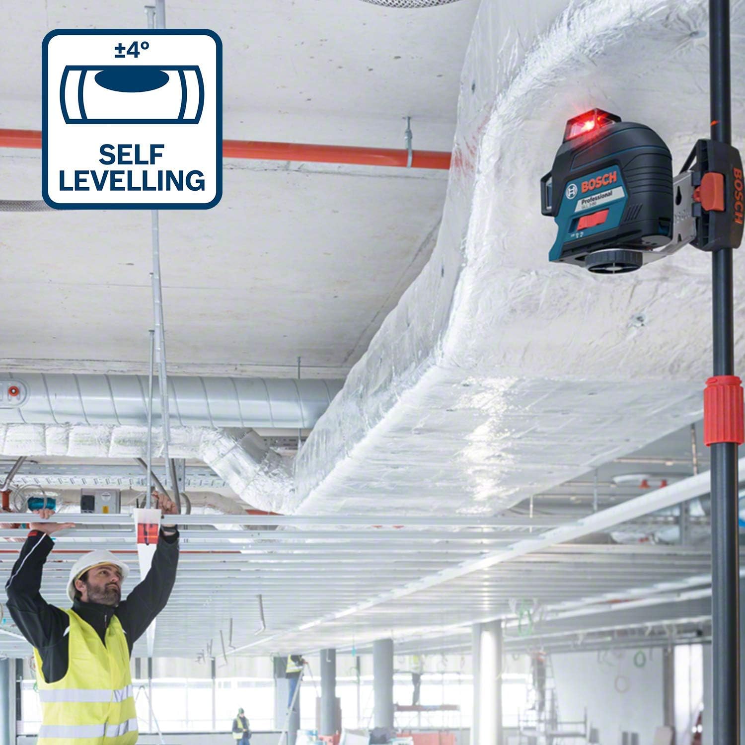 Thumbnail 4 de Bosch Professional GLL 3-80 niveau laser 30 m 📏