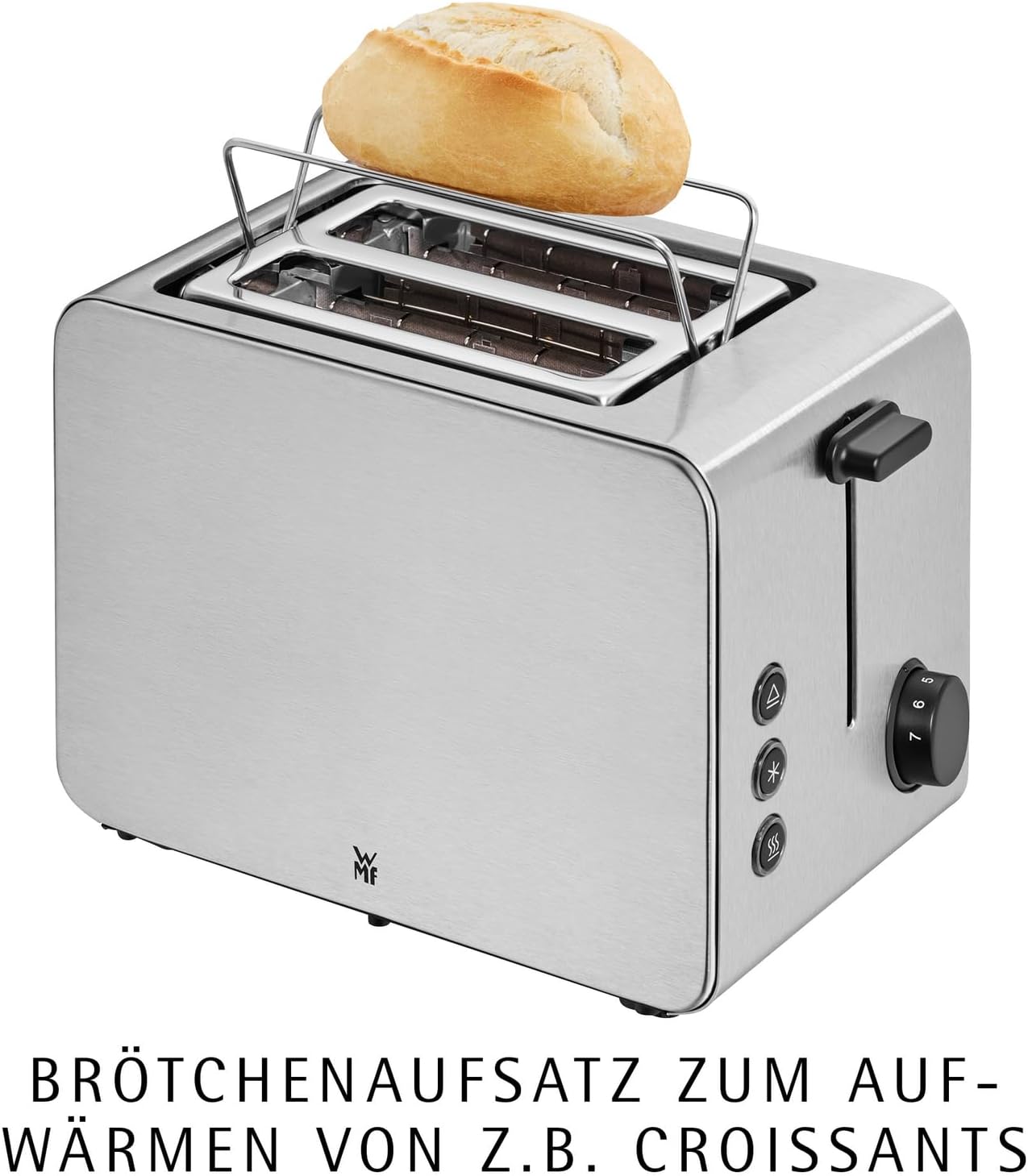 Thumbnail 3 de WMF Stelio Toaster 2 Scheiben Edelstahl
