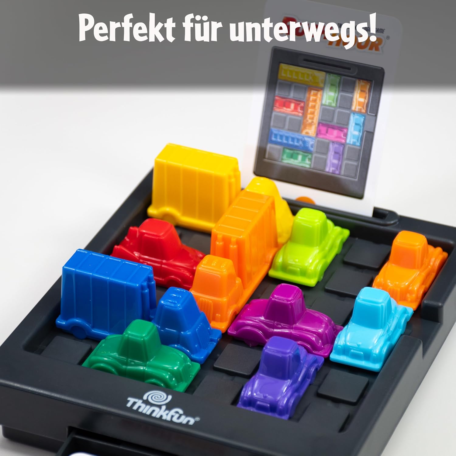 Thumbnail 4 de ThinkFun Rush Hour 40 Aufgaben 🎲