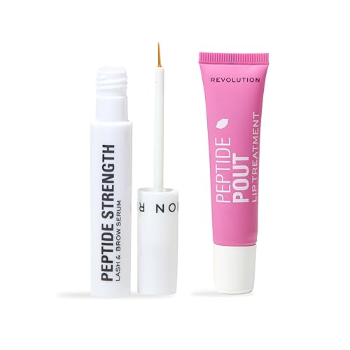 Detalle 2 de Revolution Beauty Peptide Power Duo, cils et lèvres, set de 2 pièces ⚙