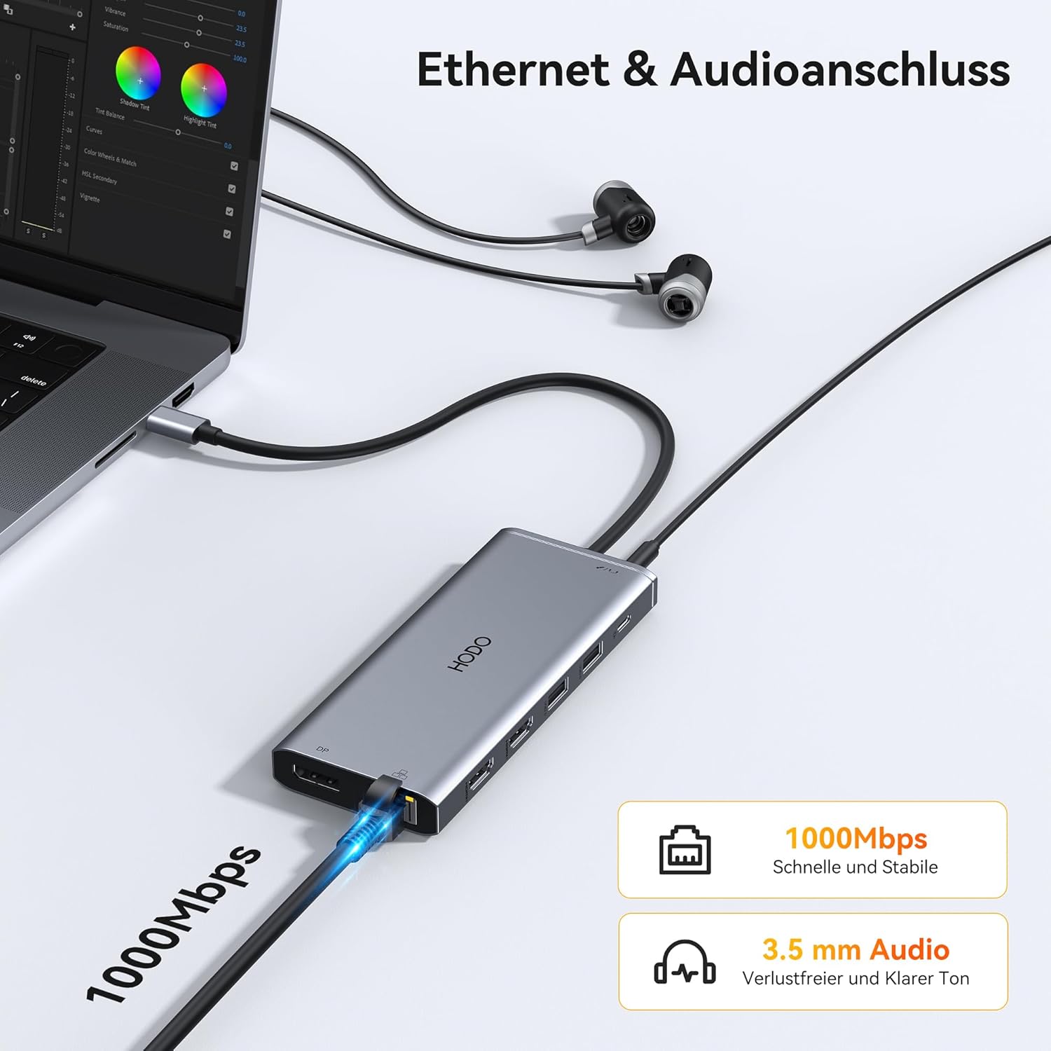 Thumbnail 4 de HODO Dockingstation USB C 14 in 1