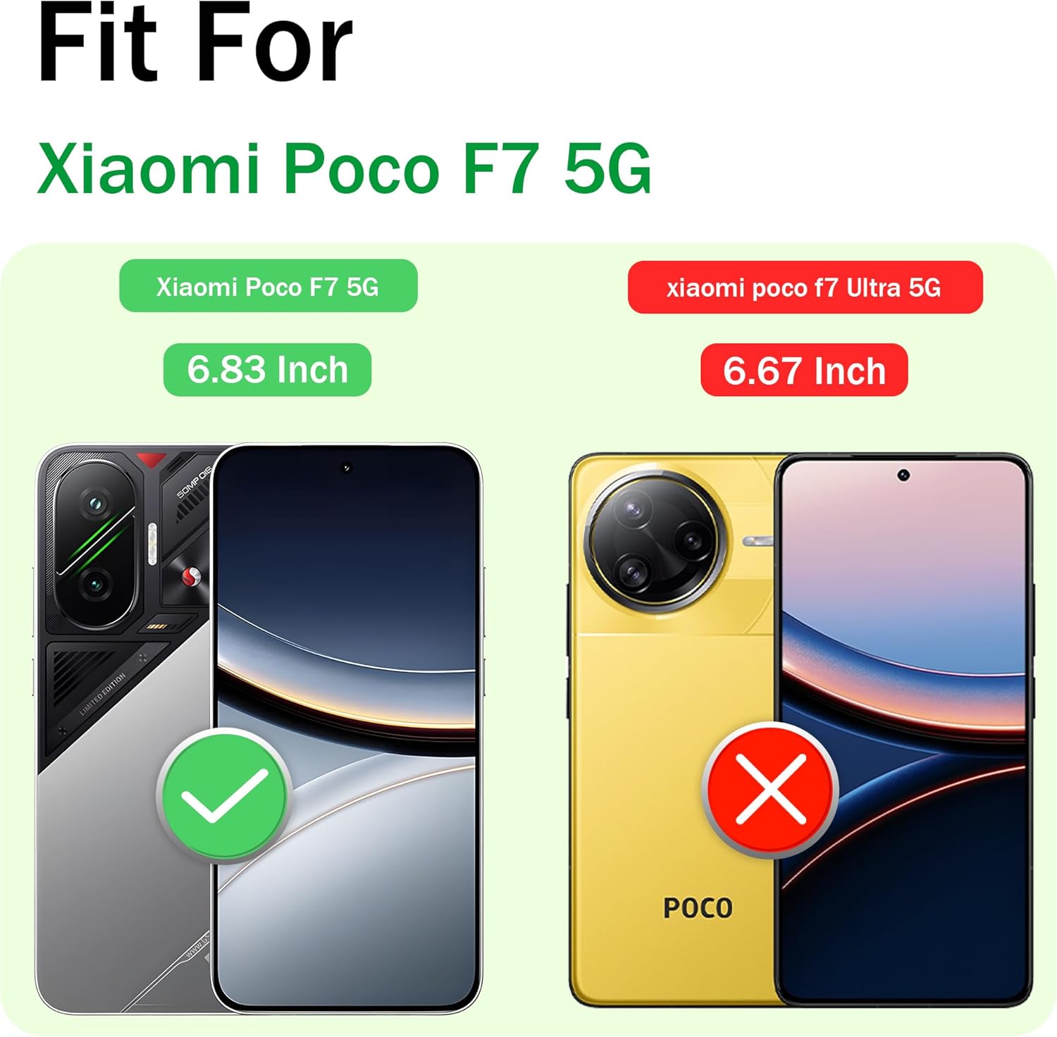 Detalle de Jshru Hülle für Xiaomi Poco F7 – Militärischer Schutz, slide Kameraschutz und 360° Ringständer (Silbrig)