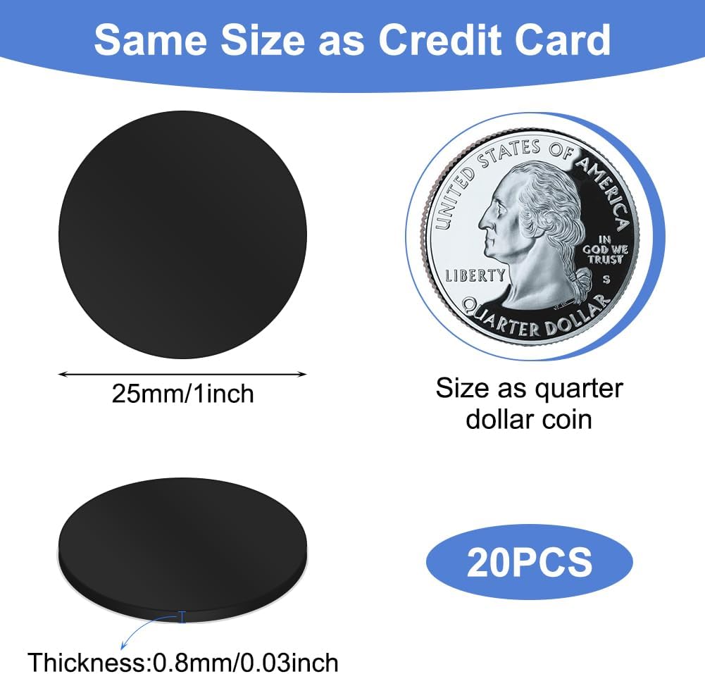 Thumbnail 1 de OFFCUP NTAG215 20pcs 25mm NFC Stickers