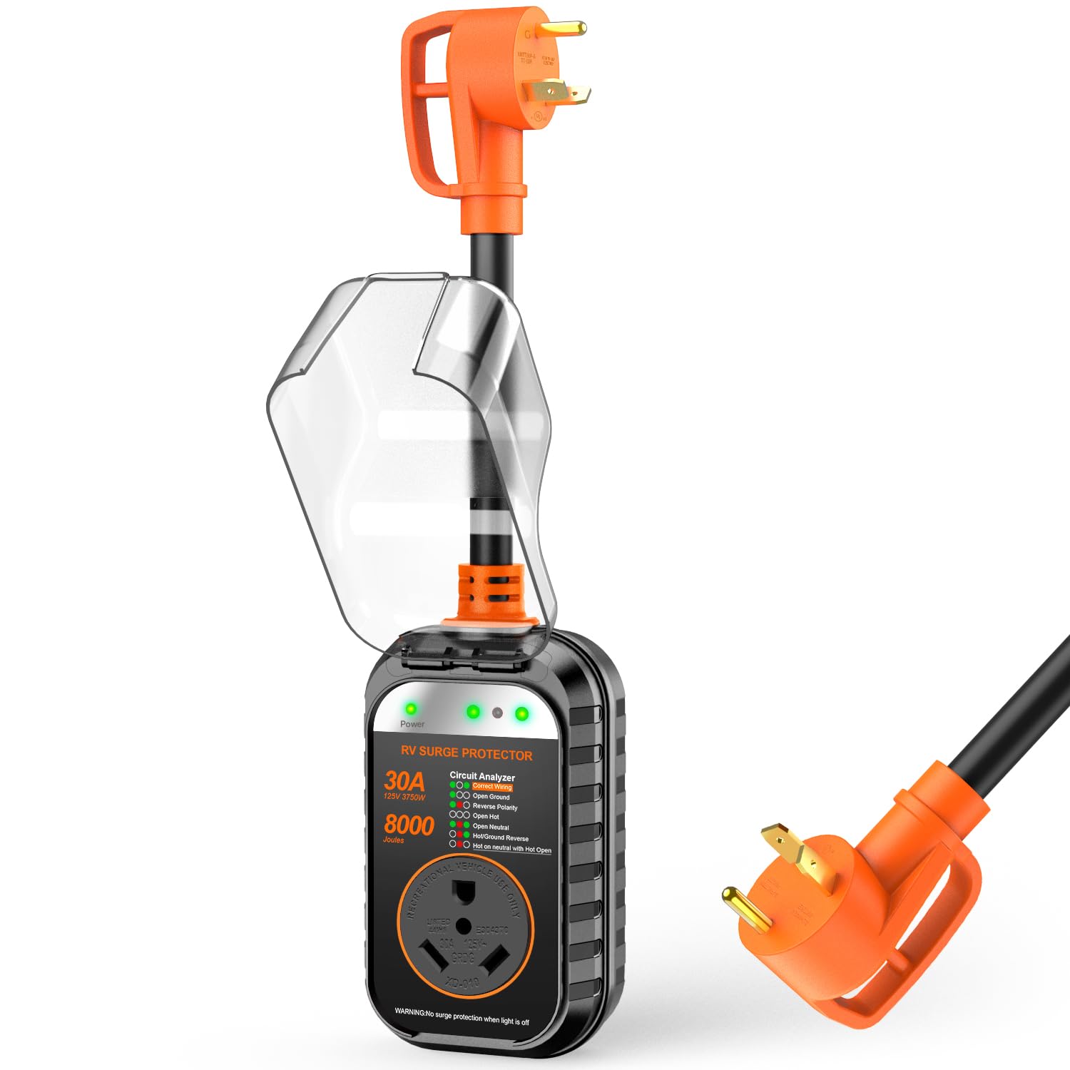 GEARGO 30A RV Surge Protector 🔌