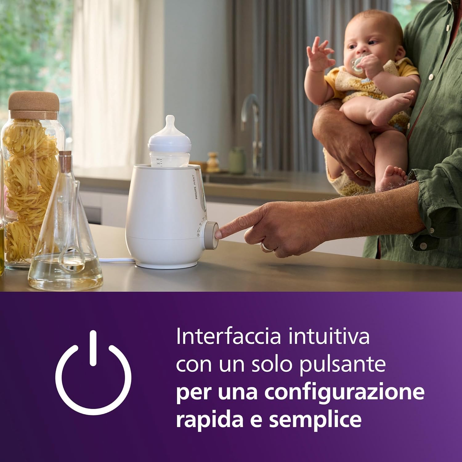 Thumbnail 6 de Philips Avent Premium 2-in-1 scaldabiberon e sterilizzatore SCF359/00