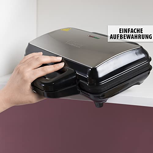 Thumbnail 6 de Tristar WF-1171 Waffel-Pommes-Maker – 1000 W, Edelstahl, Antihaft, 15 Stück zugleich