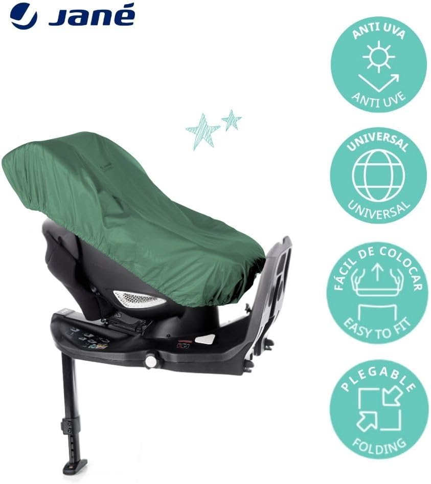Detalle de Jané Housse Thermique Siège Auto Bébé Universelle – Protection UV, Réduction de la Chaleur et Imperméable