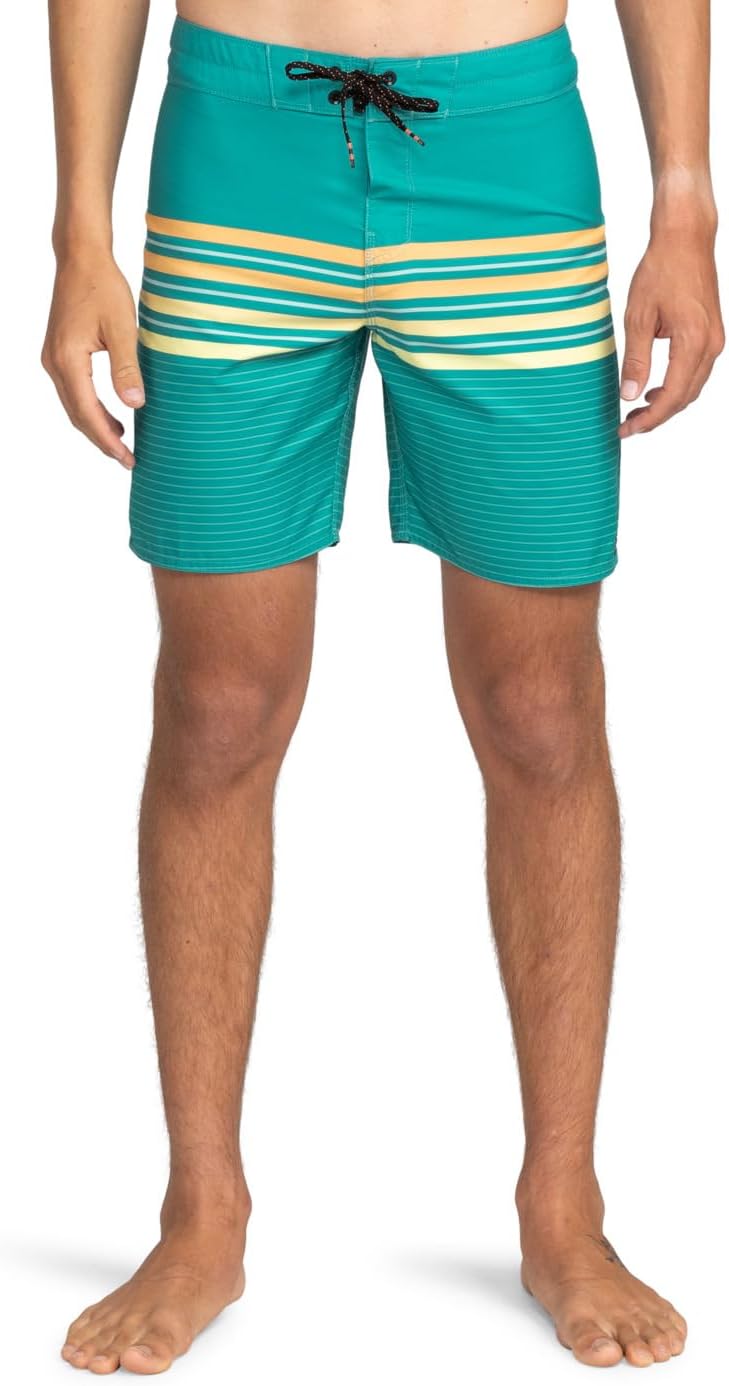 Detalle 2 de Billabong Fade 18 Og Costume da Bagno Uomo — Pantaloncino in poliestere riciclato con coulisse