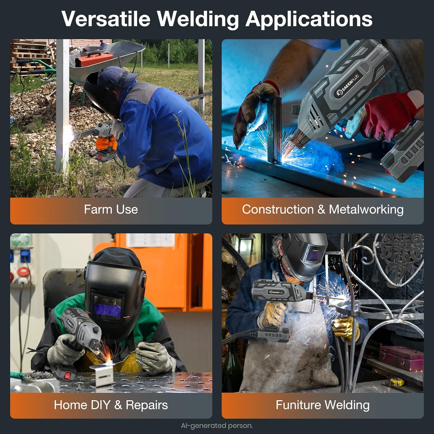Thumbnail 6 de Sakerplus Portable Welding Machine 110V ARC Welder