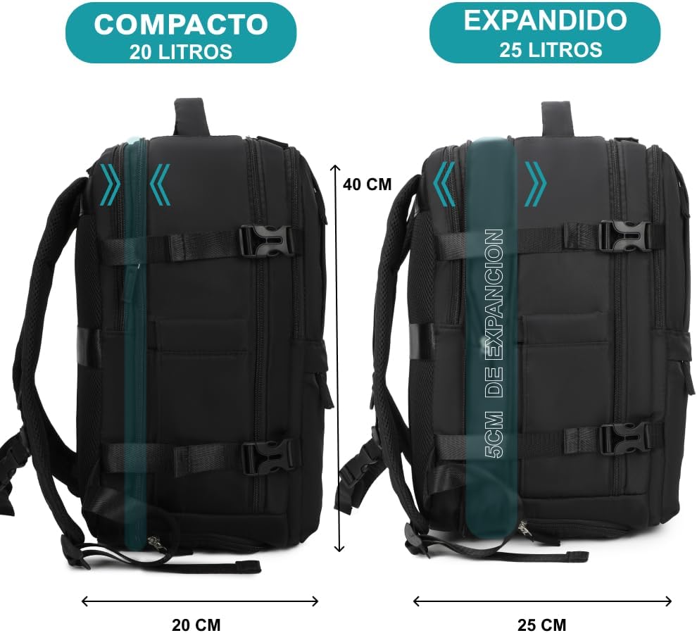 Thumbnail 1 de 1990s Mochila de viaje cabina 20–25L