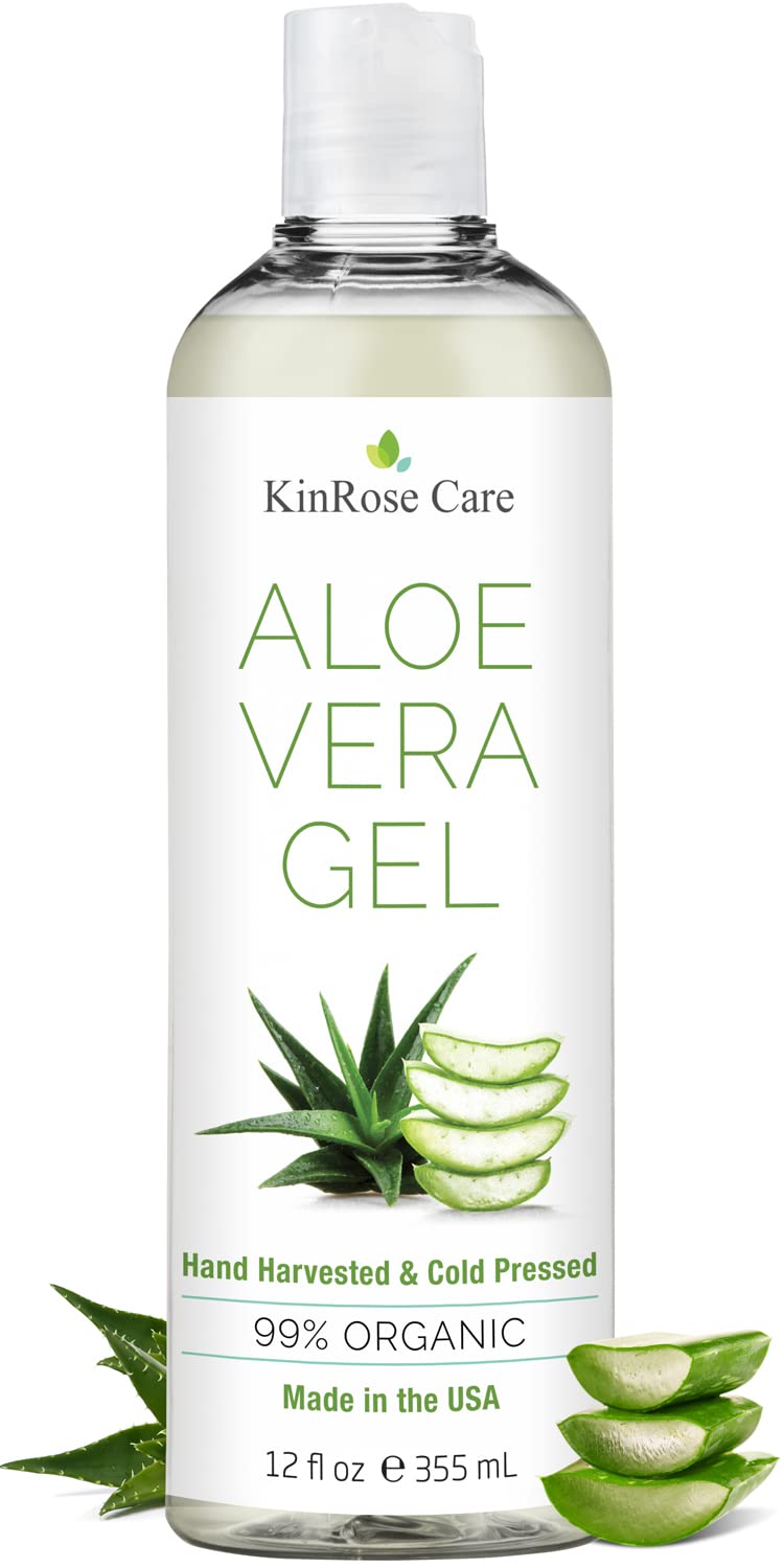 Detalle de KinRose Care 12oz Organic Aloe Vera Gel