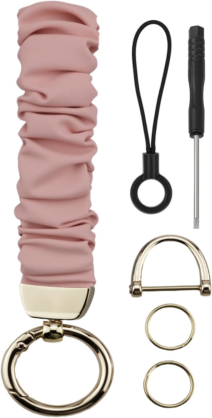 Thumbnail 6 de DKGKOO Stretchy Scrunchie Keychain Wristlet: Hands‑free Key Access with Style