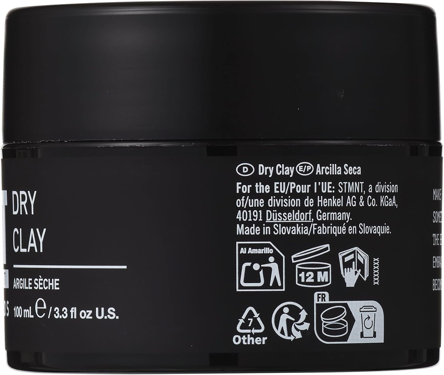 Detalle de STMNT Grooming Goods Shine Paste | Natural Shine Finish, Strong Control, Non-Greasy 100ml