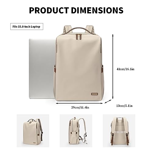 Detalle de GOLF SUPAGS Mochila elegante para portátil de 15,6 pulgadas para mujer