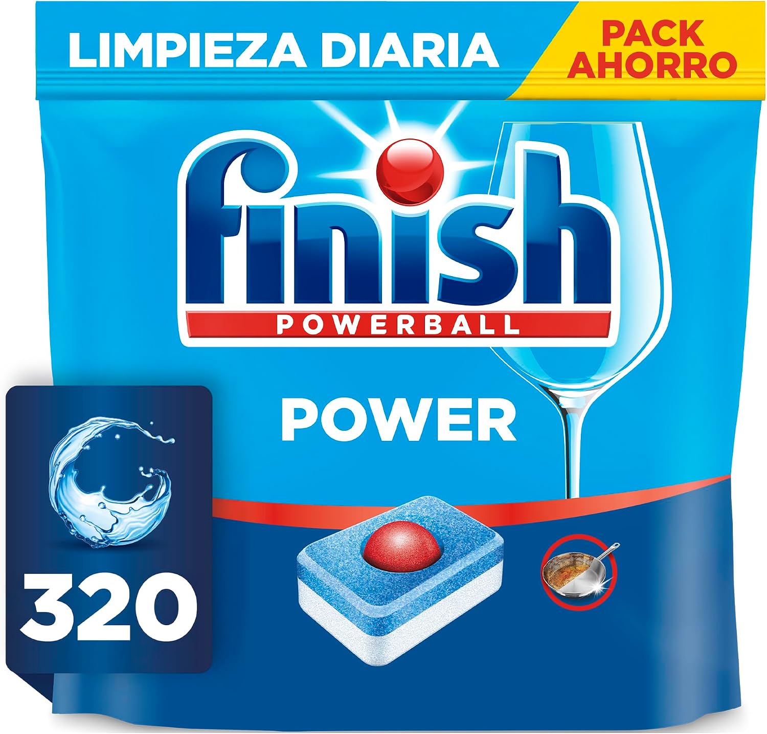 Thumbnail 6 de Finish Powerball Power All in 1 - Pack 110 Pastillas
