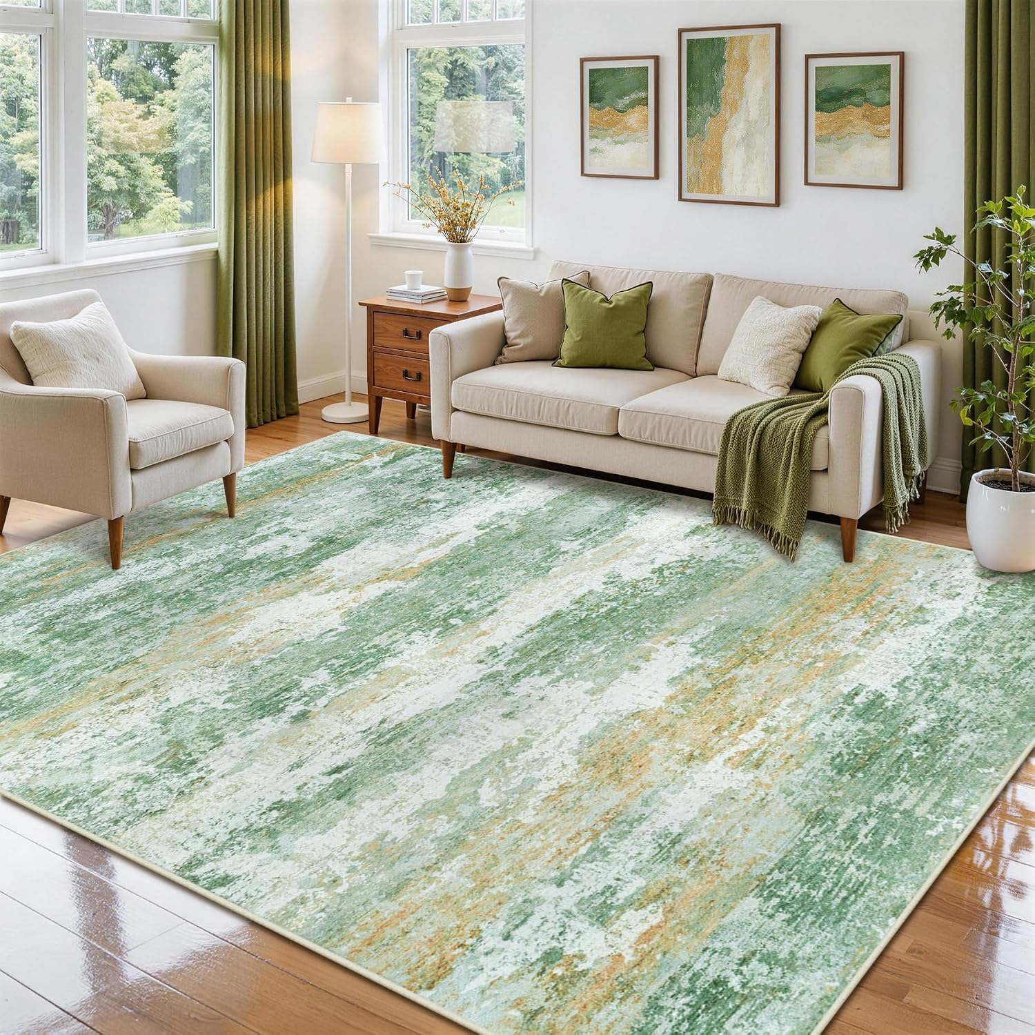 Detalle de Aelenmu 5x7 Area Rug