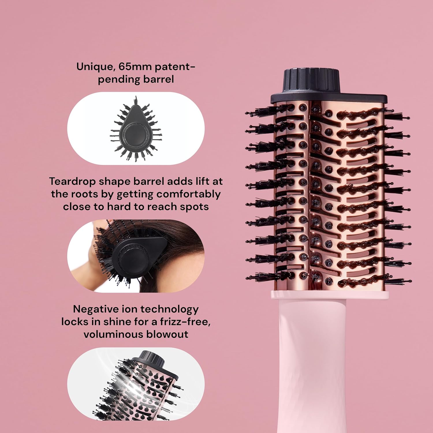 Detalle de L'ANGE Le Volume Elevé 65MM 2-in-1 Titanium Brush Dryer