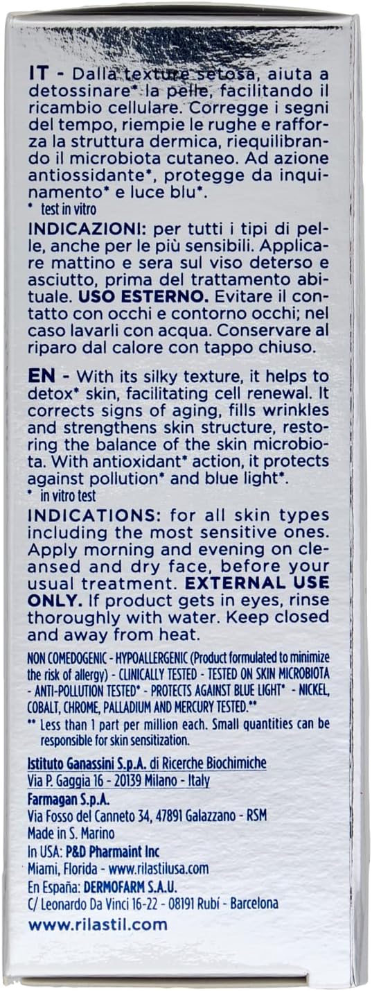Thumbnail 6 de Rilastil Multirepair H.A. Siero Detox Viso: detossinante, antiossidante e riparatore per tutti i tipi di pelle (30 ml)
