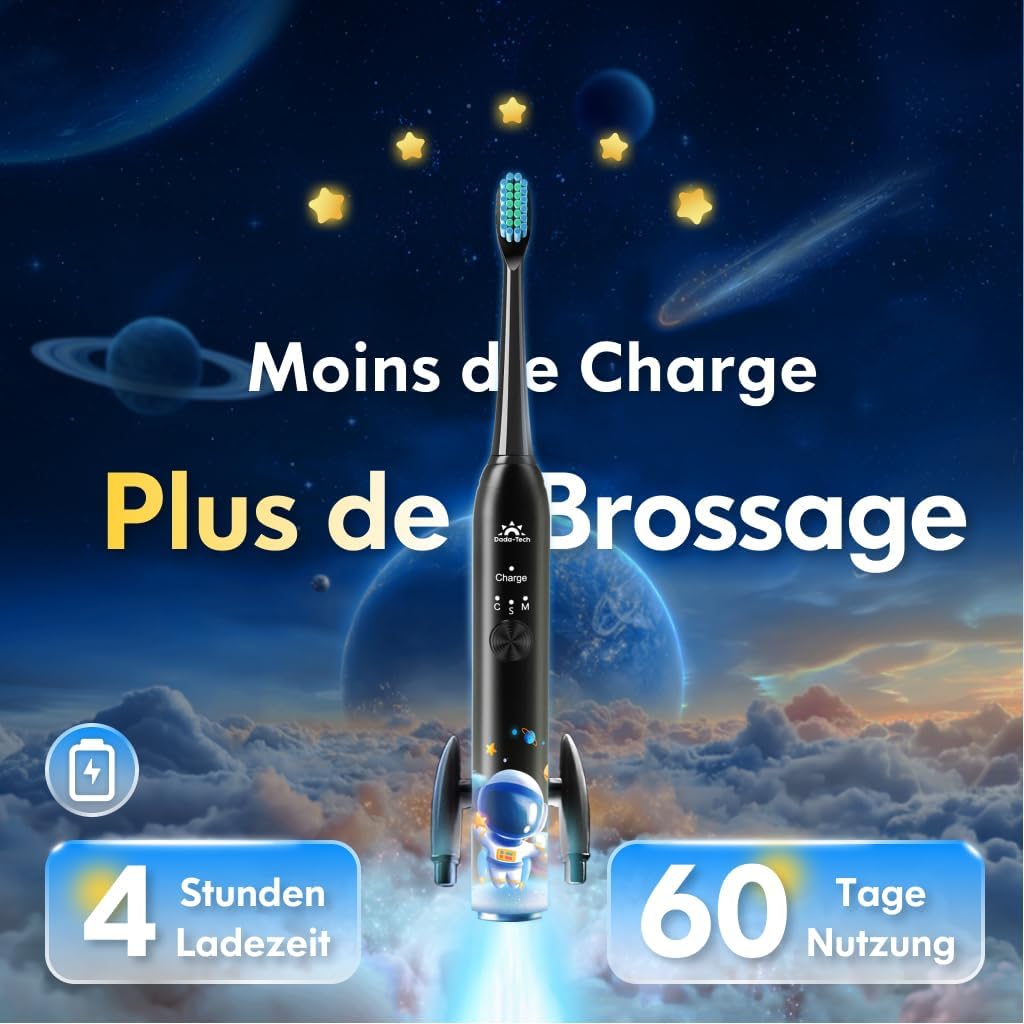 Thumbnail 6 de Brosse à dents électrique enfant 4 têtes 🪥