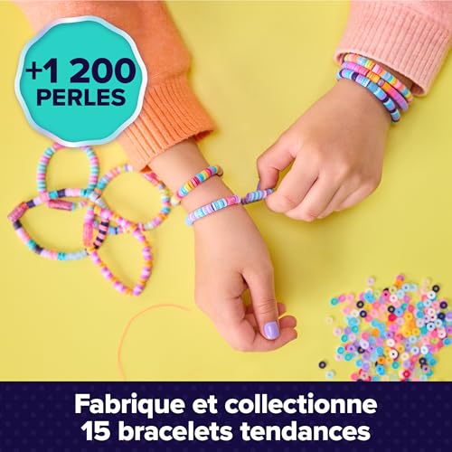 Detalle de Cool MAKER - Atelier À Bracelets Heishi: création facile de 15 bracelets avec 1 220 perles