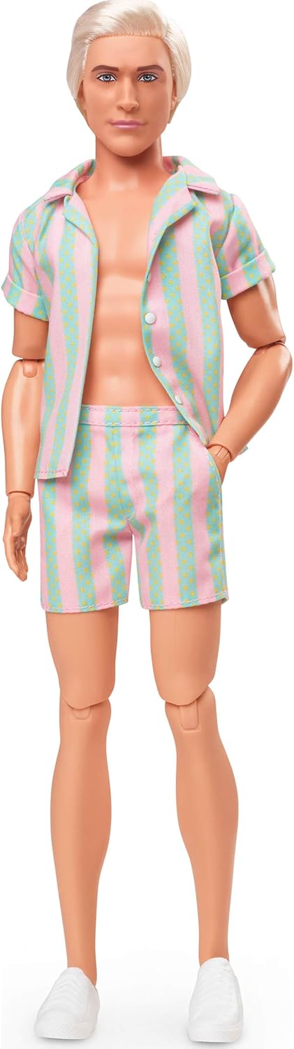 Thumbnail 3 de Ken muñeco Barbie con conjunto de playa y tabla de surf 🏄