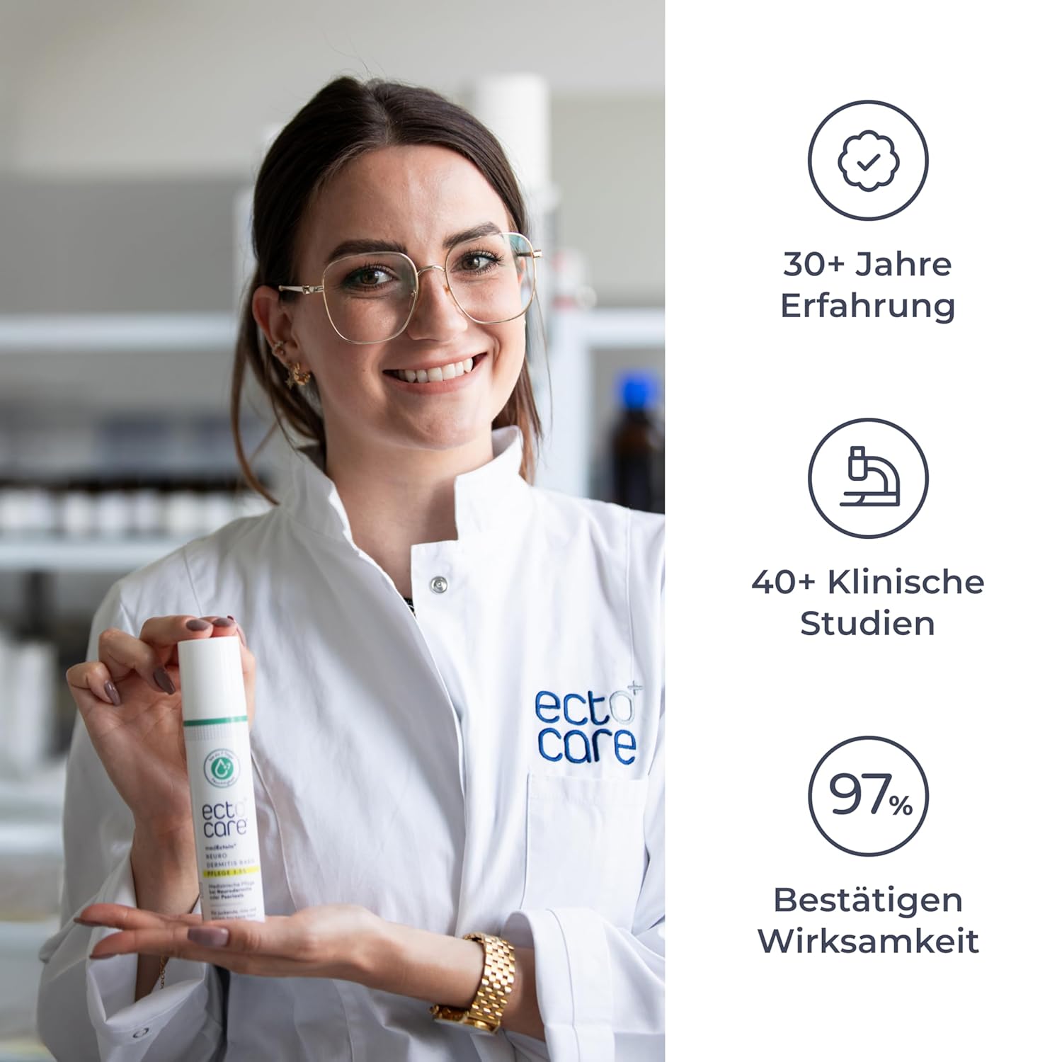 Thumbnail 6 de ectocare® Psoriasis Creme Akut mit 5% Ectoin 30ml – kortisonfrei, dermatologisch geprüft