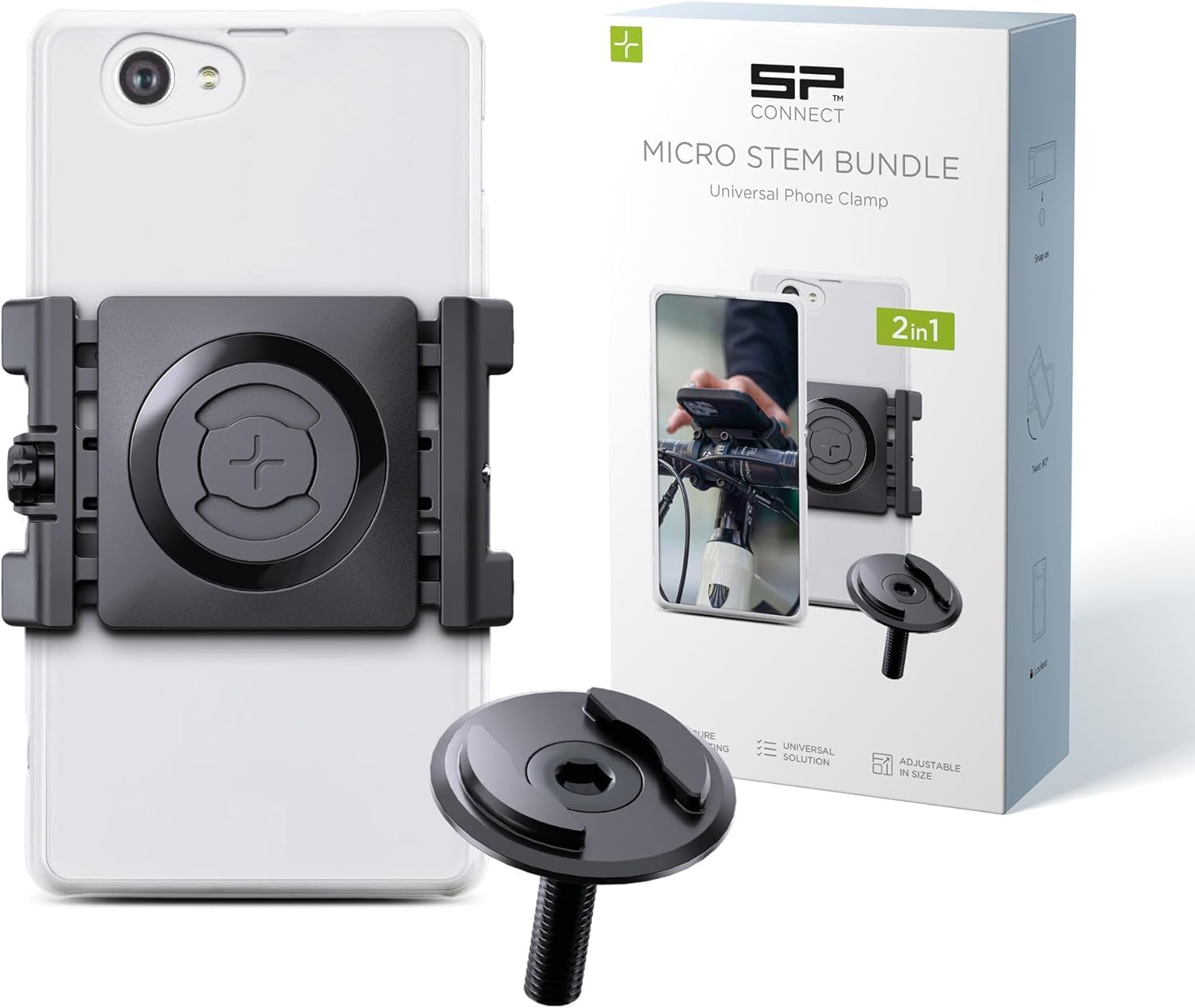 SP Connect Micro Stem Mount Pro Clamp SPC+ pour guidon