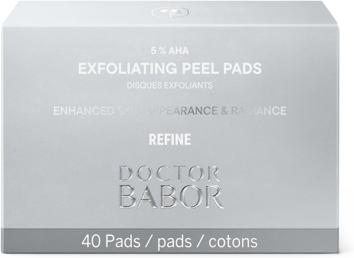 Thumbnail 1 de DOCTOR BABOR Exfoliating Peel Pads – płatki z 5% AHA, 60 sztuk