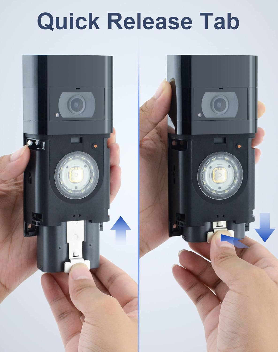 Thumbnail 4 de 2 Batterien und Ladestation für Ring Video Doorbell – 6040 mAh Ersatzakkus (2er-Pack) mit Dual-Ladestation