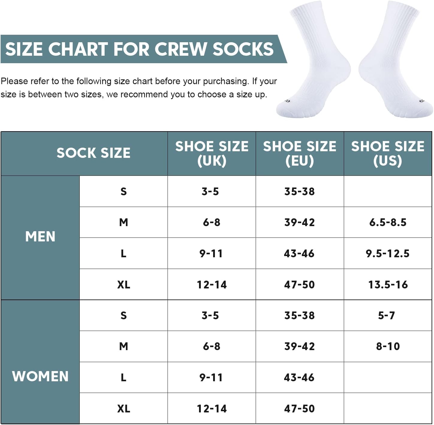 Thumbnail 4 de Coskefy walking socks, 6 pairs