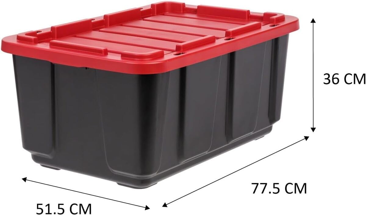 Detalle 2 de Iris Ohyama UTB-27 🧳 Cajas de Organización Apilables 100L